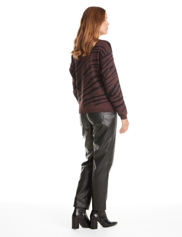 Buzo Print MARRON/MULTI