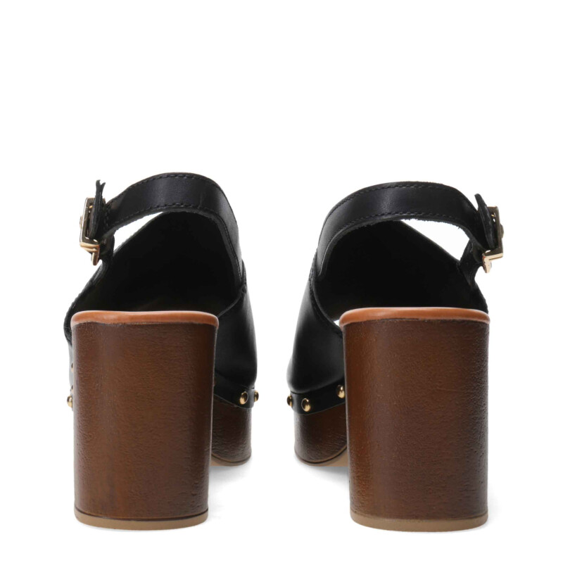 Sandalias de Mujer Bottero con Plataforma y Taco Negro