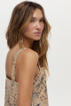 Vestido Mireya Camel