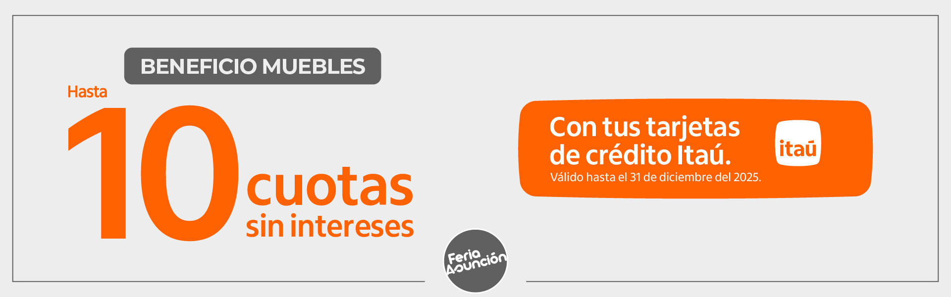 Popup Itaú 10 cuotas