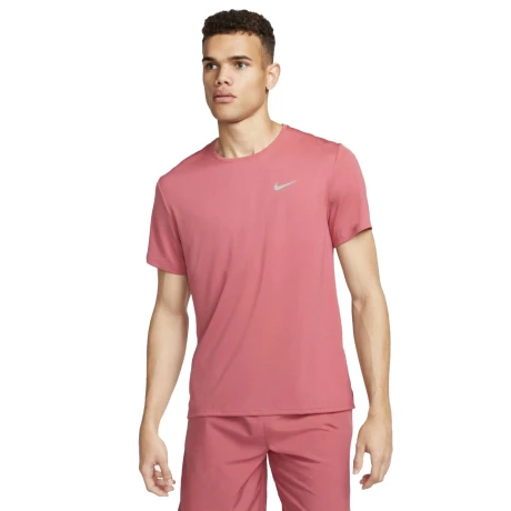 Remera Nike Running Hombre Df Uv Miler SS Adobe/(Rreflective Silv) S/C