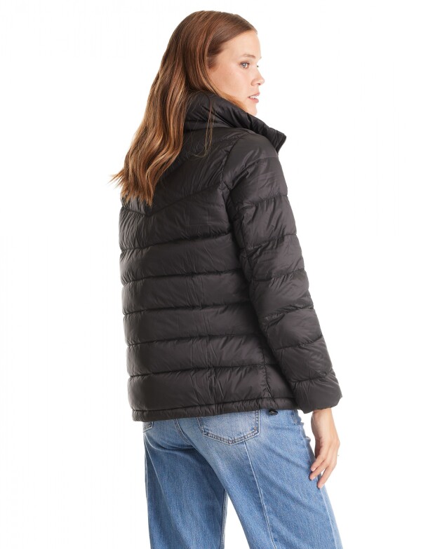 Campera Plumas Packable NEGRO