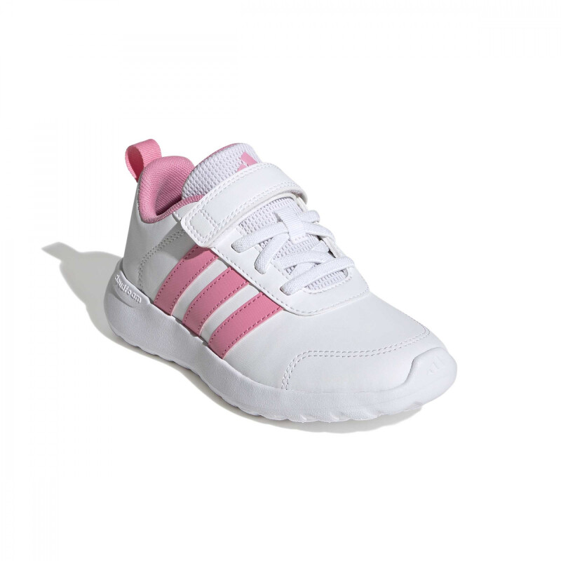 Championes Adidas VL MOVE EL C niños KH9755 Blanco-rosa