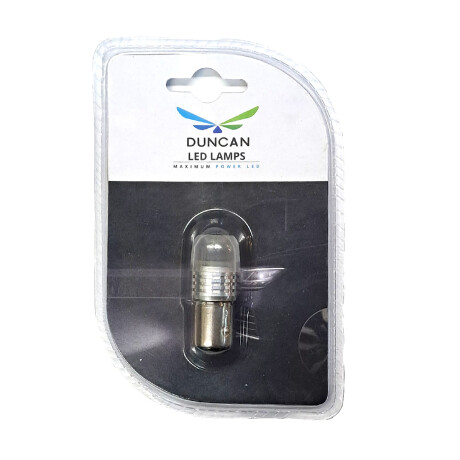 LAMPARA - LED 1157 2 POLO BLANCA BLISTER X1 DUNCAN LAMPARA - LED 1157 2 POLO BLANCA BLISTER X1 DUNCAN
