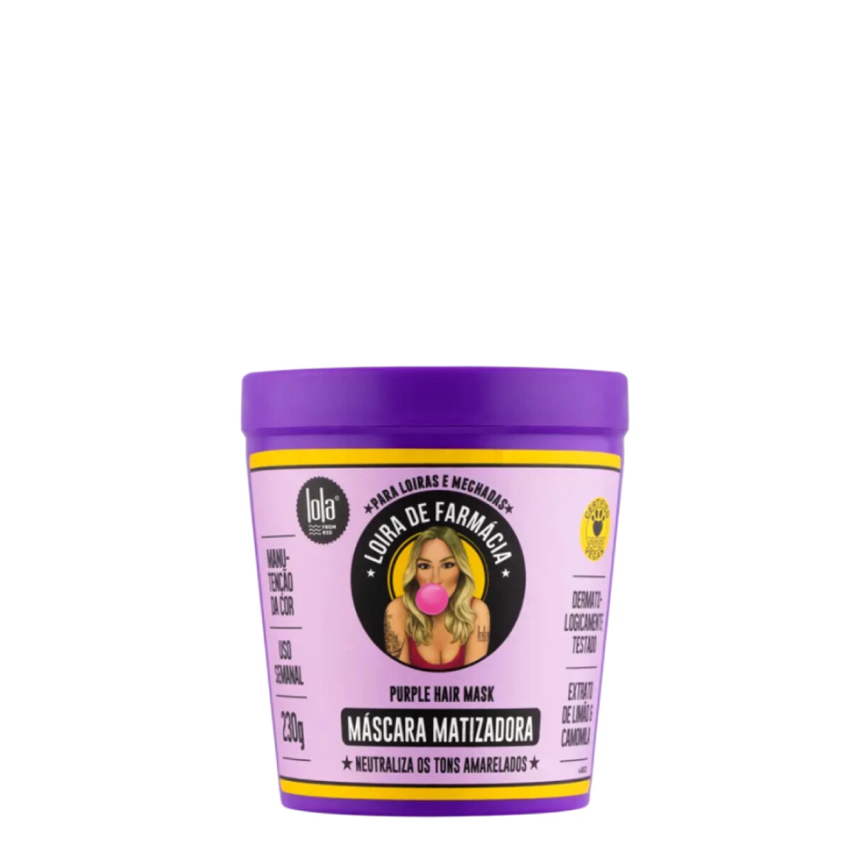 Máscara Capilar LOLA Matizadora - 230 Grs 