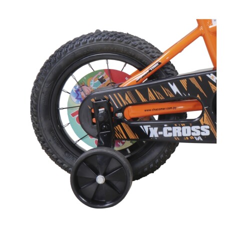 Bicicleta Caloi X-Cross Aro 12" Naranja