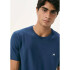 CAMISETA MM MASC AZUL MESCLA