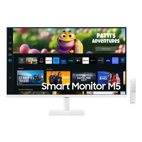 Monitor Samsung Inteligente M50C FHD 27" Streaming Warm White