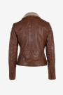 CHAQUETA DE MUJER Cognac