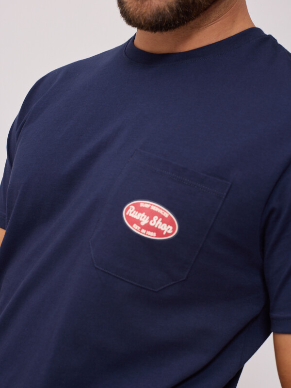T-SHIRT ZEPHYR RUSTY Navy