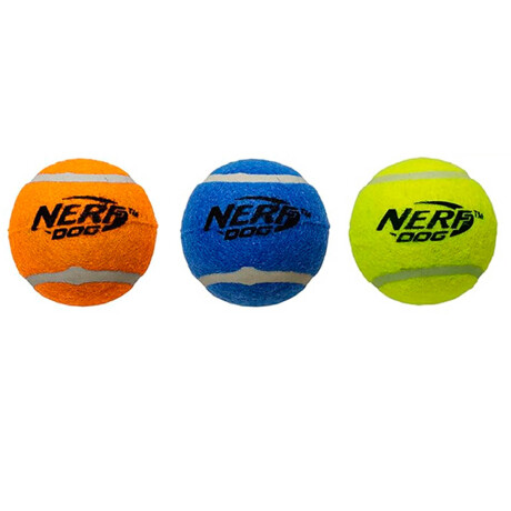 Lanzador De Pelotas Nerf Dog Mascotas + 3 Pelotas Has5205
