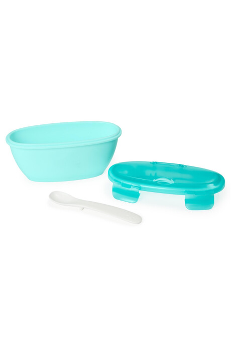 Set tupper 240ml y cuchara Sin color