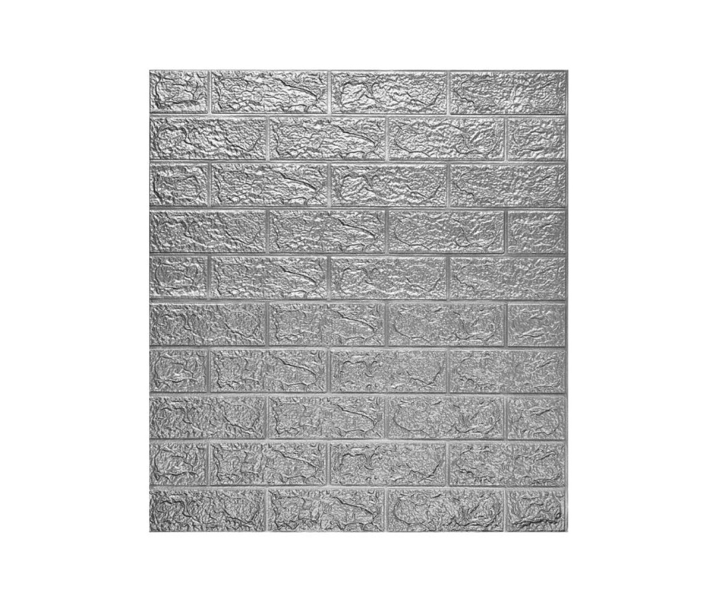 Revestimiento autoadhesivo 5mm ladrillo - gris 