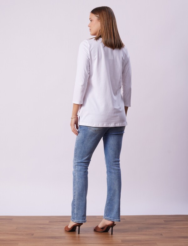 Blusa Flores BLANCO/MULTI