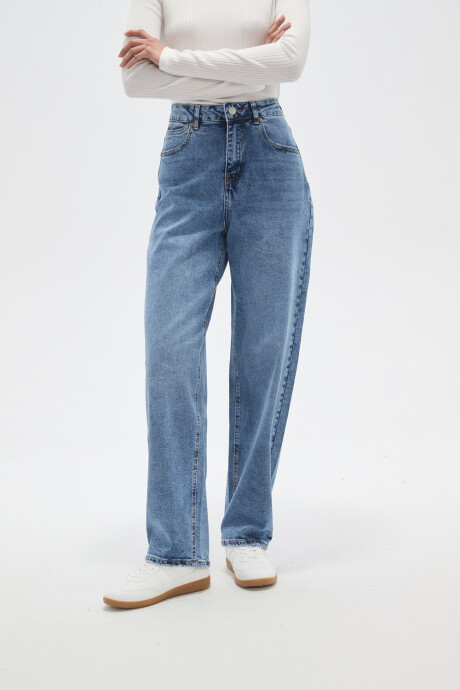 Pantalon Orlin Celeste Grisaceo