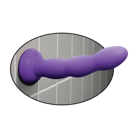 Dillio Twister Dildo con Ventosa 15 cm Violeta