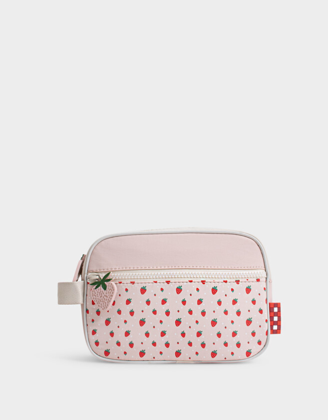 Cinturones Infantiles Portacosméticos Infantil Frutillas - Rosa Claro