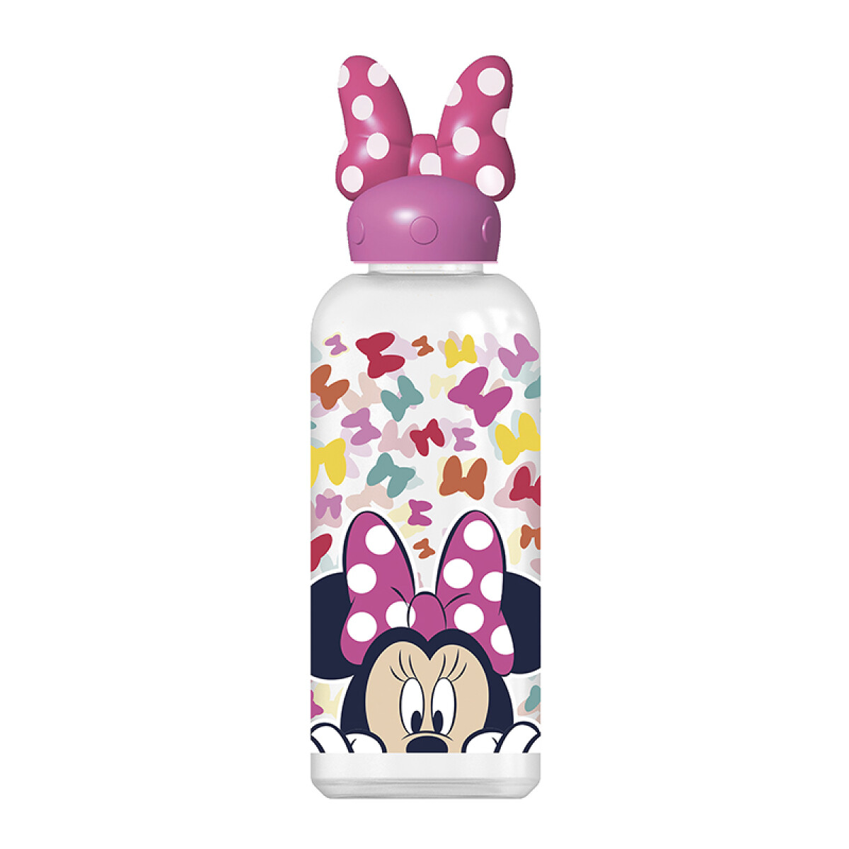 Botella con Tapa 3D 560 ml - Minnie Rosa 