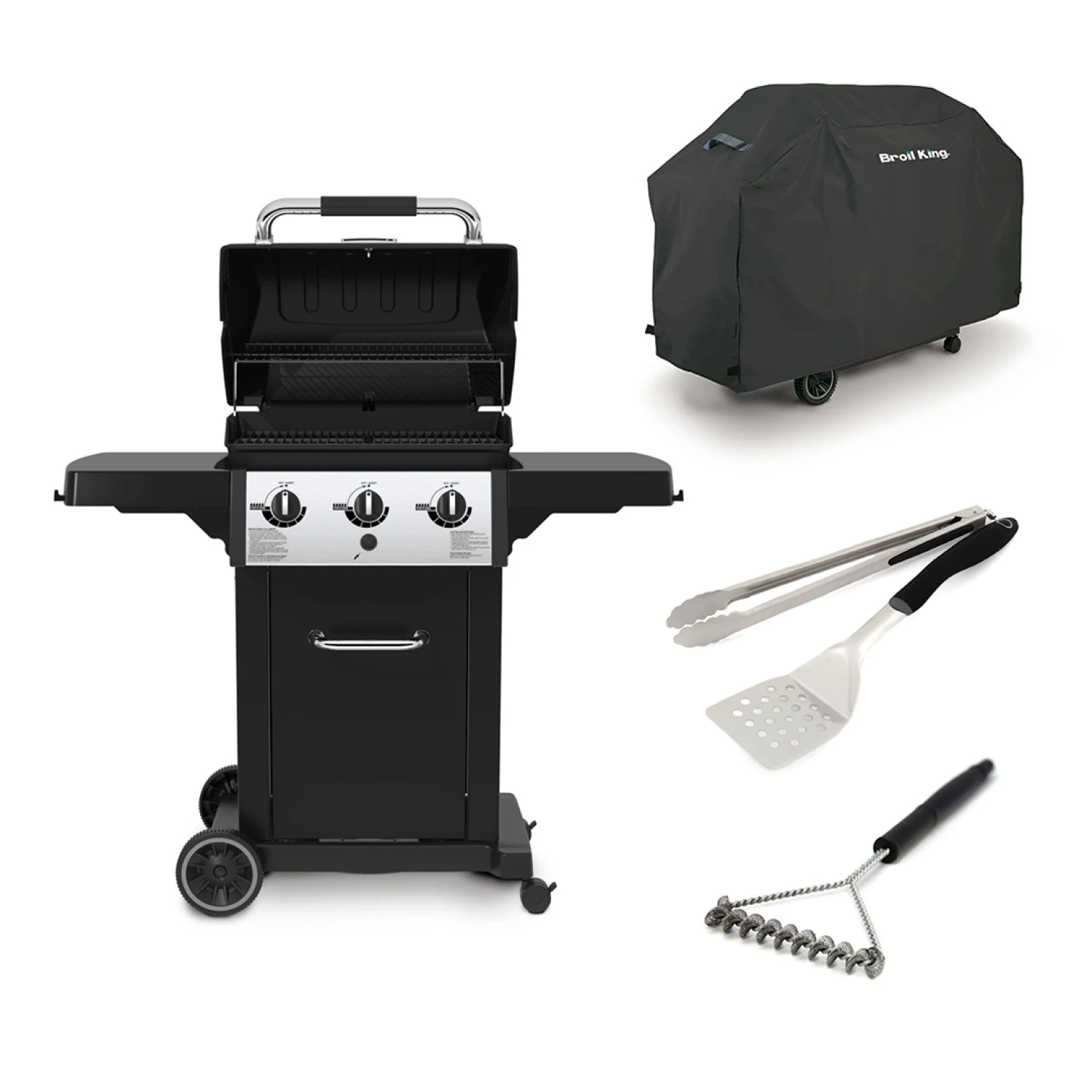 Bundle Broil King Royal 320 + Funda + Accesorios