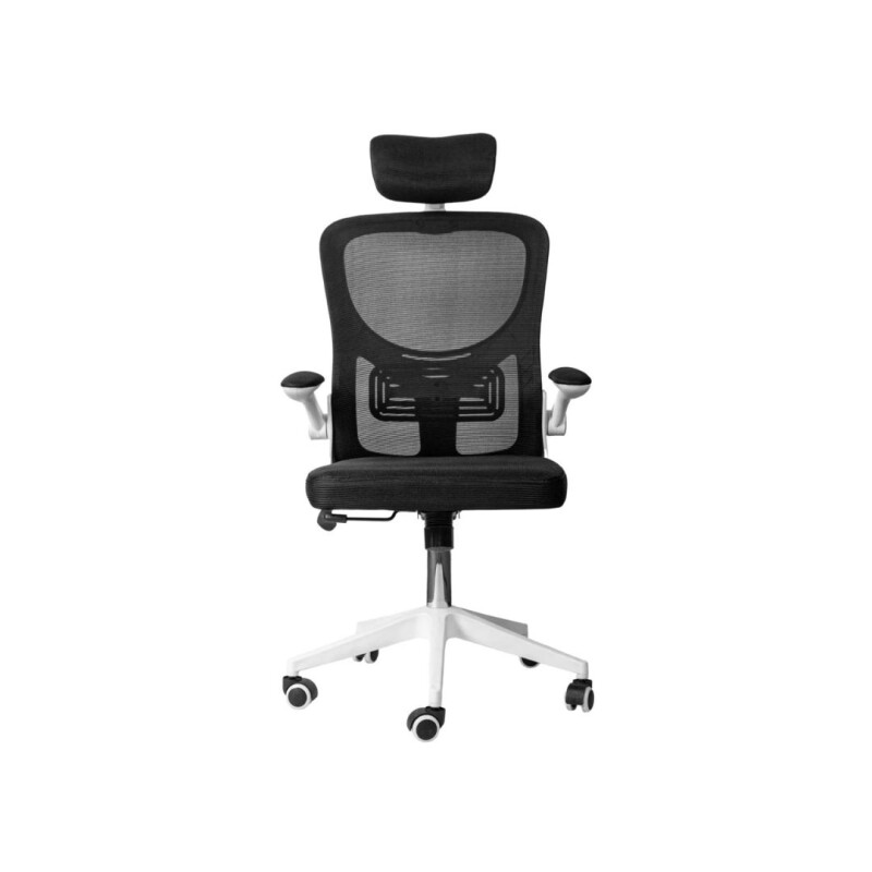 Silla de Oficina Malla HY-697 Negra/Blanca Silla de Oficina Malla HY-697 Negra/Blanca