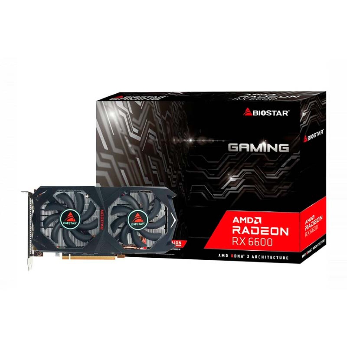 Tarjeta de video Biostar RX6600 8GB 