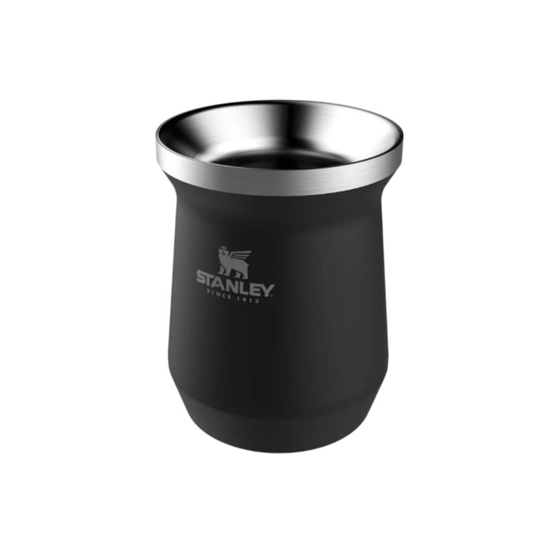 Mate Acero Inox. Negro Stanley Negro