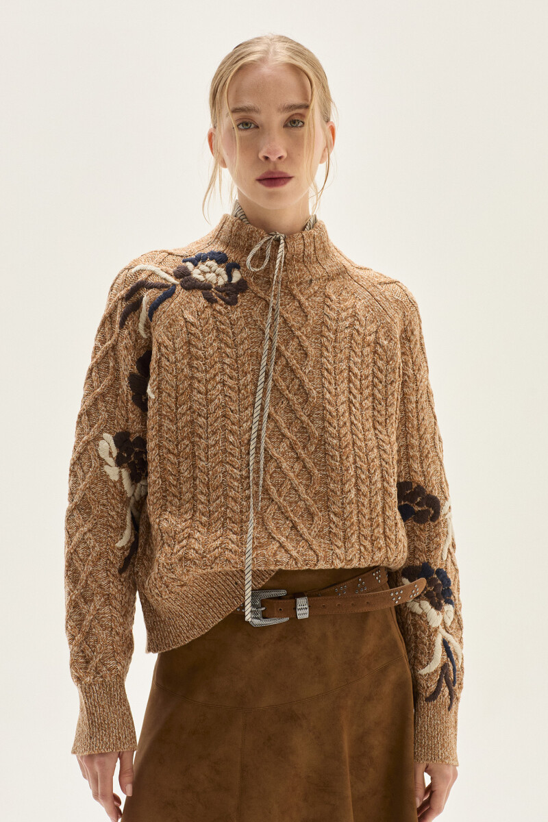 Sweater Heather Camel