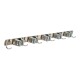 Soporte Escoba X 5 Clip Acero Inox Con Ganchos Casa Practica Sin Color