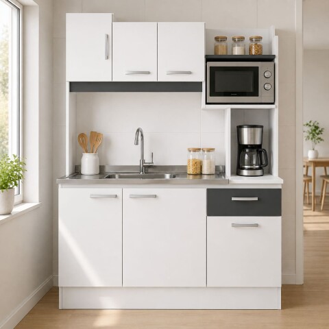 Cocina Compacta 150 x 52 x 190 cm Cocina Compacta 150 x 52 x 190 cm