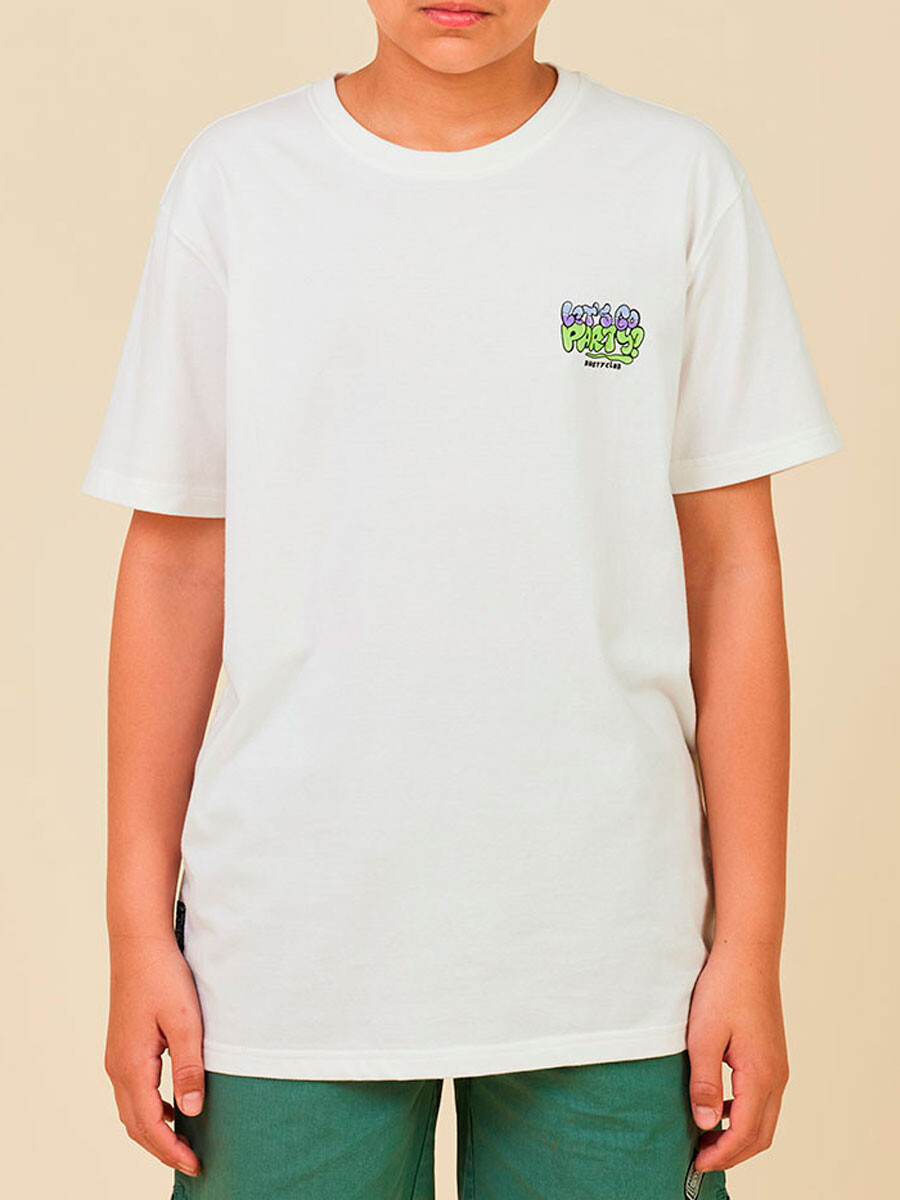 T-SHIRT ANENTO TEEN RUSTY - Blanco 