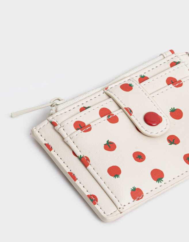 Tarjeteros Tarjetero Estampado - Estampado Flores