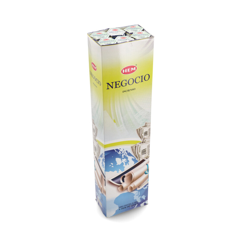 INCIENSO HEM HEXAGONAL LARGA CAJA X6 Negocios
