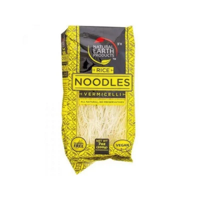 Fideos de arroz Vermicelli Noodles 200gr s/gluten Fidos De Arroz Noodles 200g