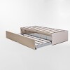 Bicama marinera FLAT Beige - 1,5 PLAZAS