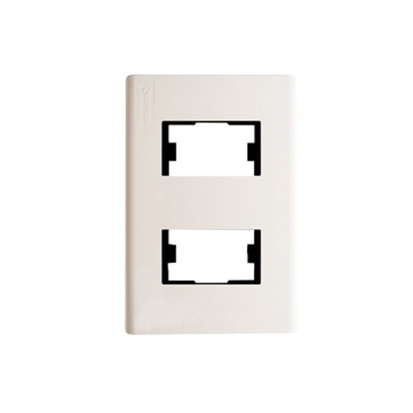 PLAQUETA 2X4" 2 MODULO DUOMO Plaqueta 2x4" 2 Modulo Duomo