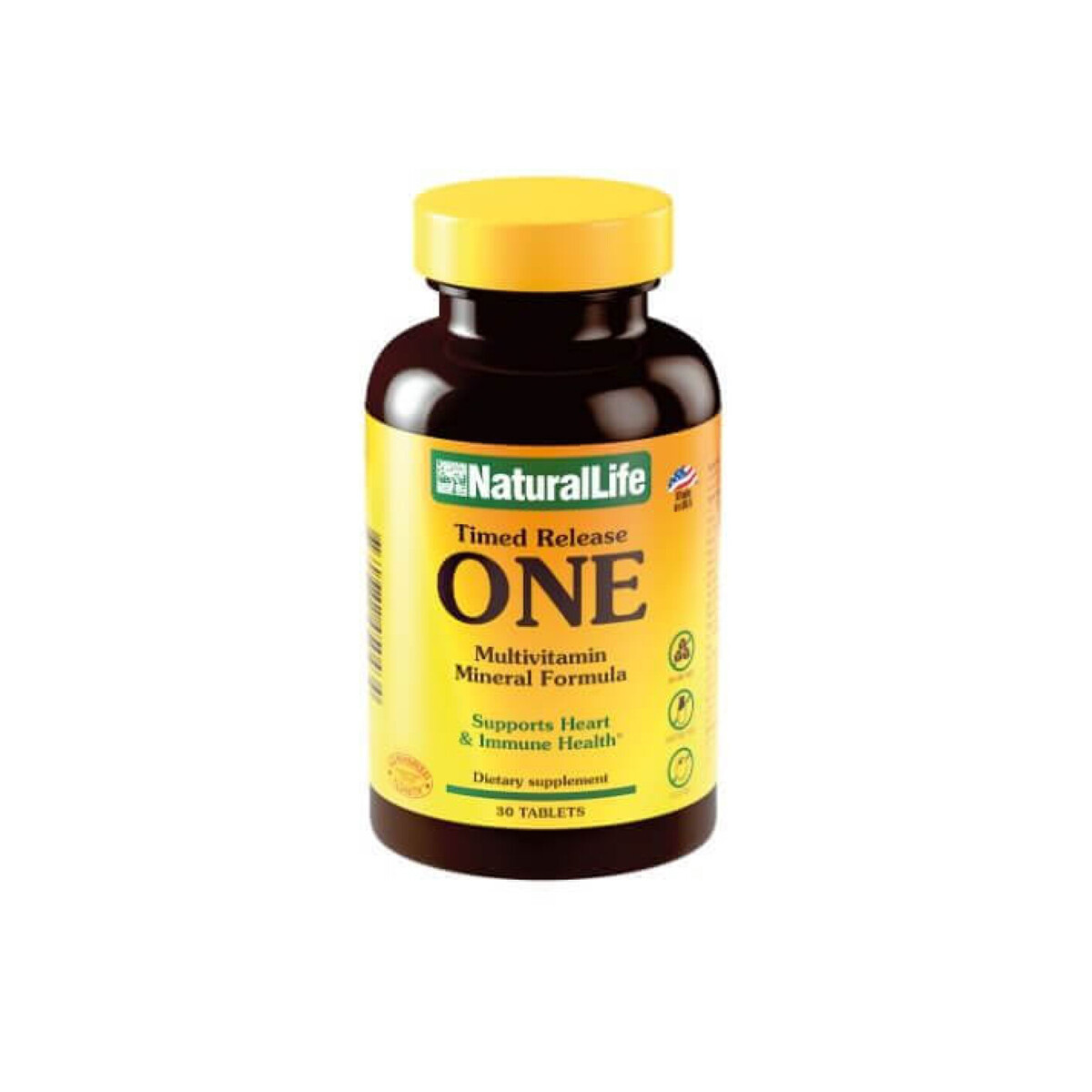 One Multivitamin 30 tabletas Natural Life 