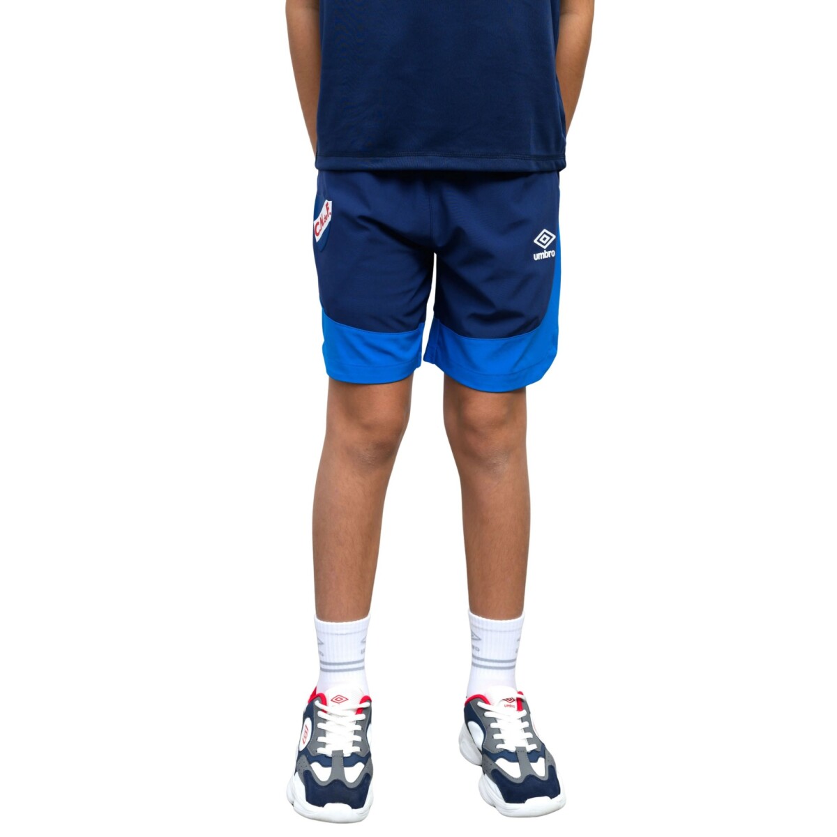 UMBRO SHORT ORYN JUNIOR CNDF - Marino-azul 