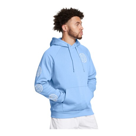 Buzo Under Armour Rivl Flce Hbr Lgo AZUL