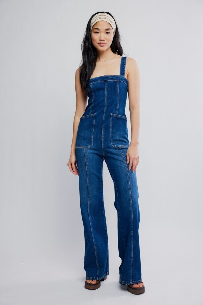 MAMELUCO BOOTCUT SUNS OUT Azul