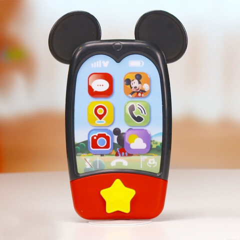 Celular Didáctico Clubhouse Mickey Mouse con Luz y Sonido U