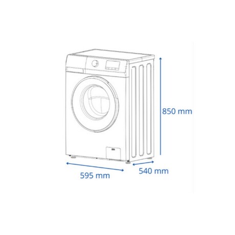 LAVARROPAS JAMES 8 KG 1400 RPM 14 PROGRAMAS INVERTER. BLANCA LAVARROPAS JAMES 8 KG 1400 RPM 14 PROGRAMAS INVERTER. BLANCA