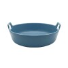 Ensaladera Selecta en cerámica con asas 30x29x9cm Azul