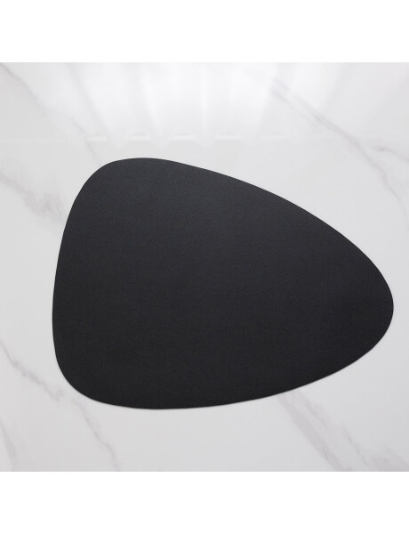 INDIVIDUAL PVC DISEÑO GOTA NEGRO 31X42CMS INDIVIDUAL PVC DISEÑO GOTA NEGRO 31X42CMS
