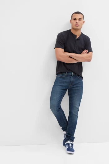 Jean Skinny Softmax Hombre Dark Wash