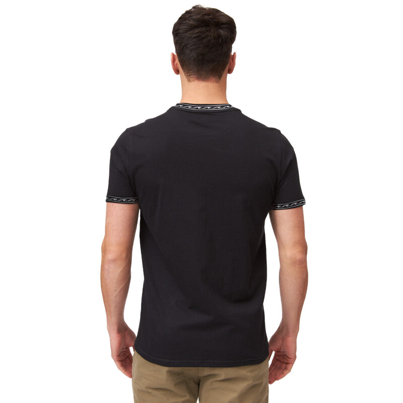 Remera Billabong Collar Wave Barrel - Negro Remera Billabong Collar Wave Barrel - Negro