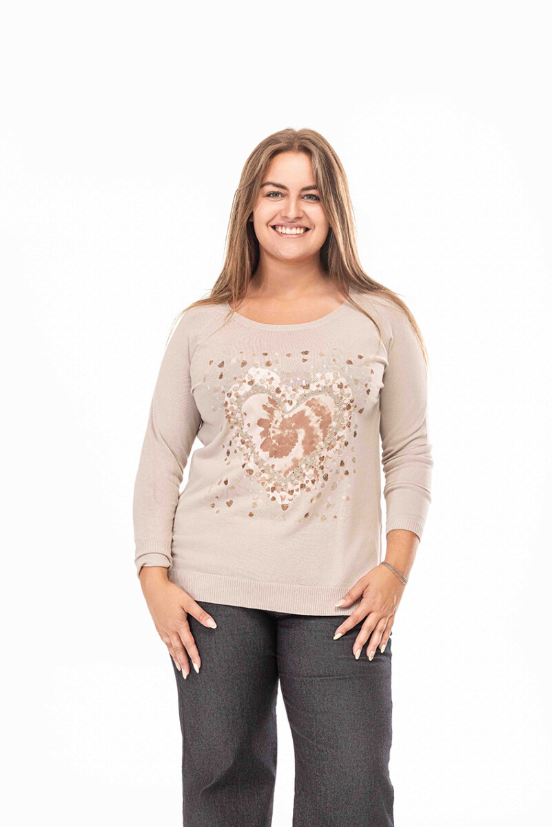 Sweater Viena - Beige 