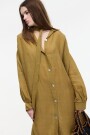 VESTIDO CAMISERO Kaki