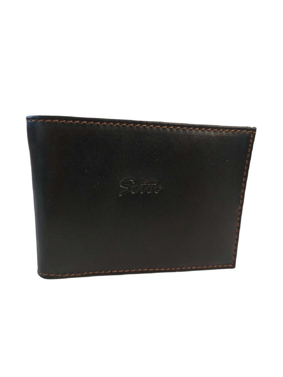 Billetera grande - Negro 