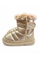 BOTA NIÑA NYLON FORRADA Dorado