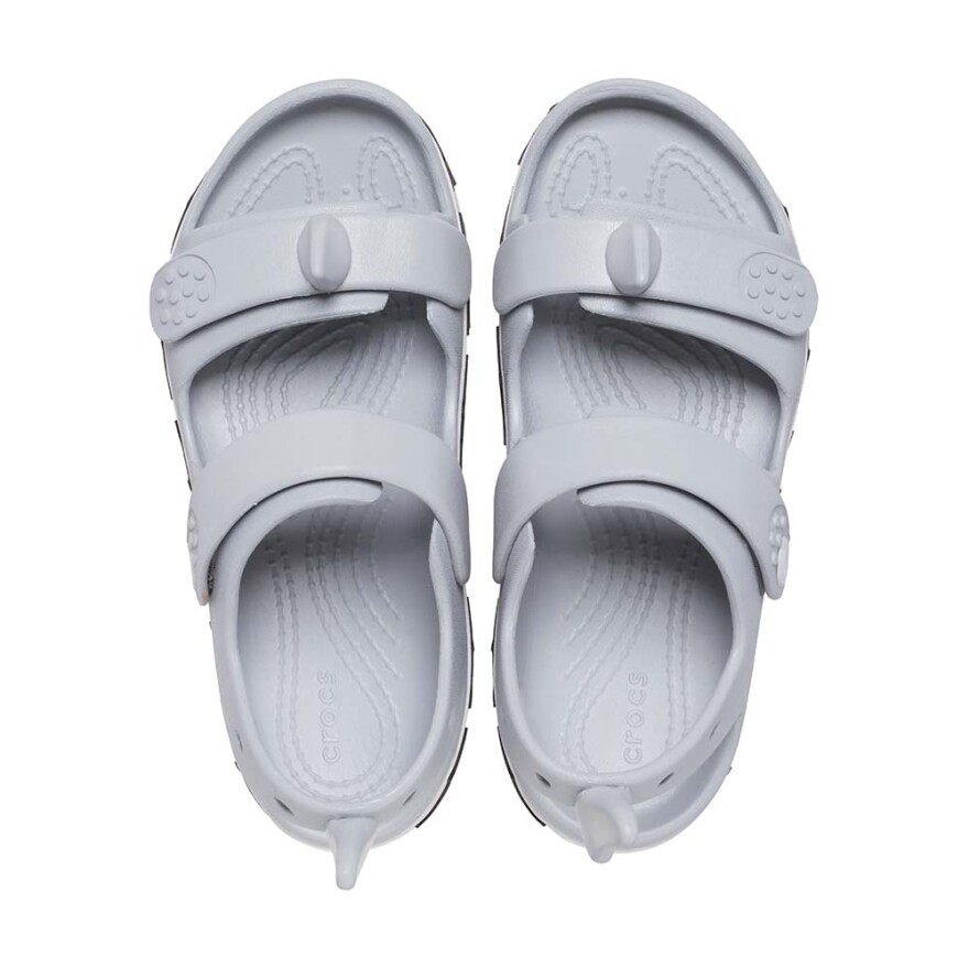 Crocband Cruiser Shark Sandal T - Niños Light Grey